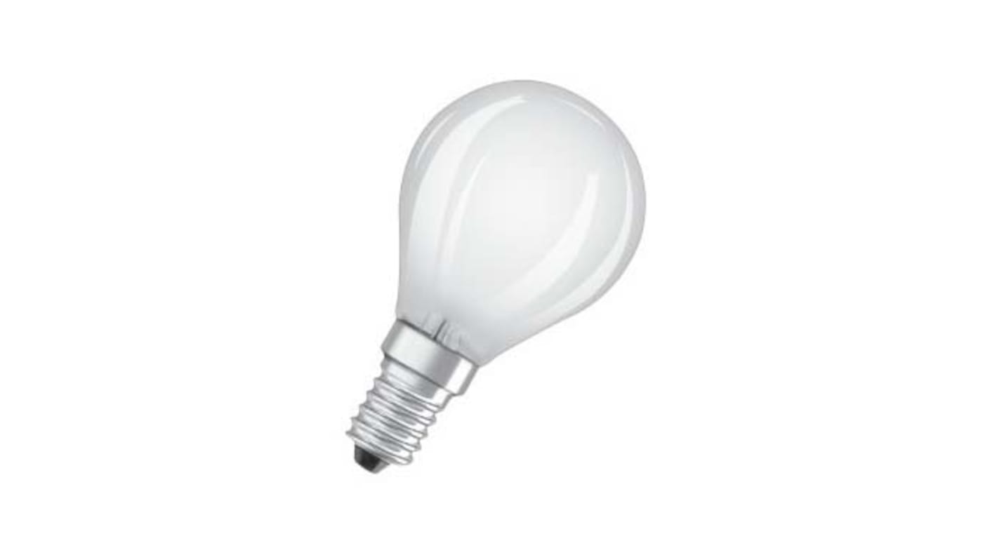 Osram P RF CLAS P E14 GLS LED Candle Bulb 2.8 W(25W), 2700K, Warm White, Mini Ball shape