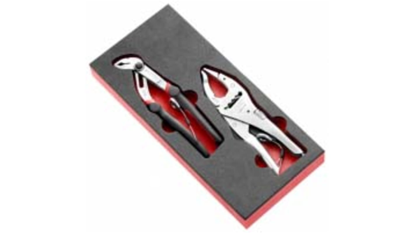 Facom 2-Piece Plier Set, 21 mm Overall