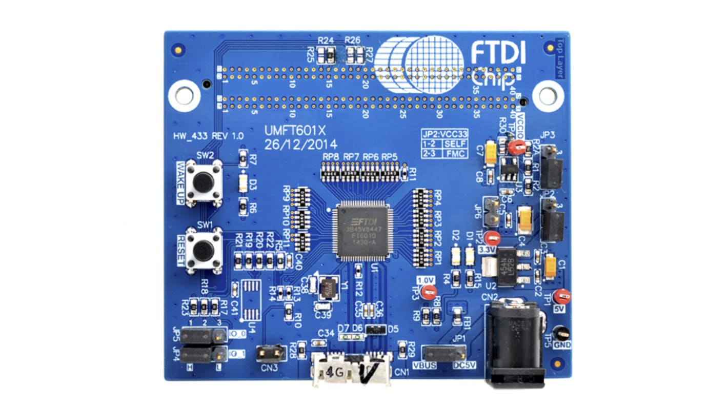 Module de développement de communication et sans fil FTDI Chip Bridge Evaluation Board