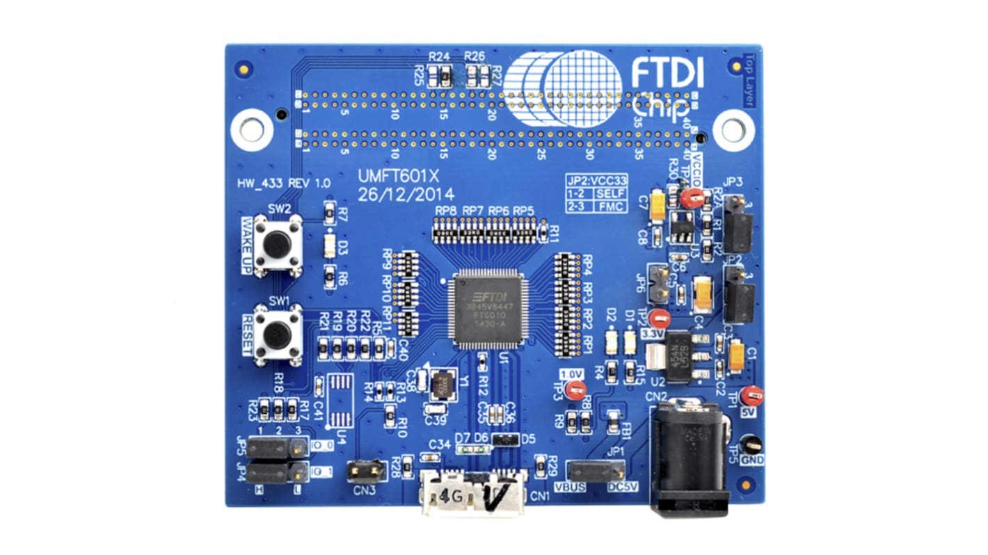 FTDI Chip Bridge Evaluation Board Evaluation Kit for FT60x UMFT600X-B