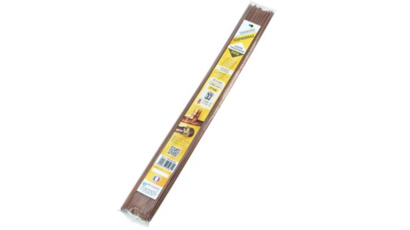 Baguette de brasage CEMONT, taille 2 x 500 mm, 1kg