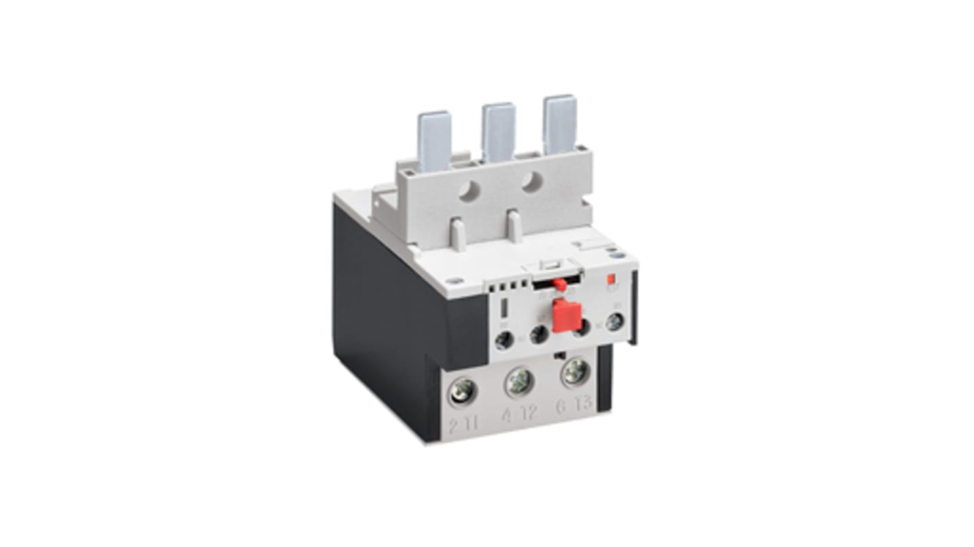 Lovato RF82 Overload Relay 1NO + 1NC, 20 → 33 A F.L.C, 82 A Contact Rating, 690 Vac, 3P