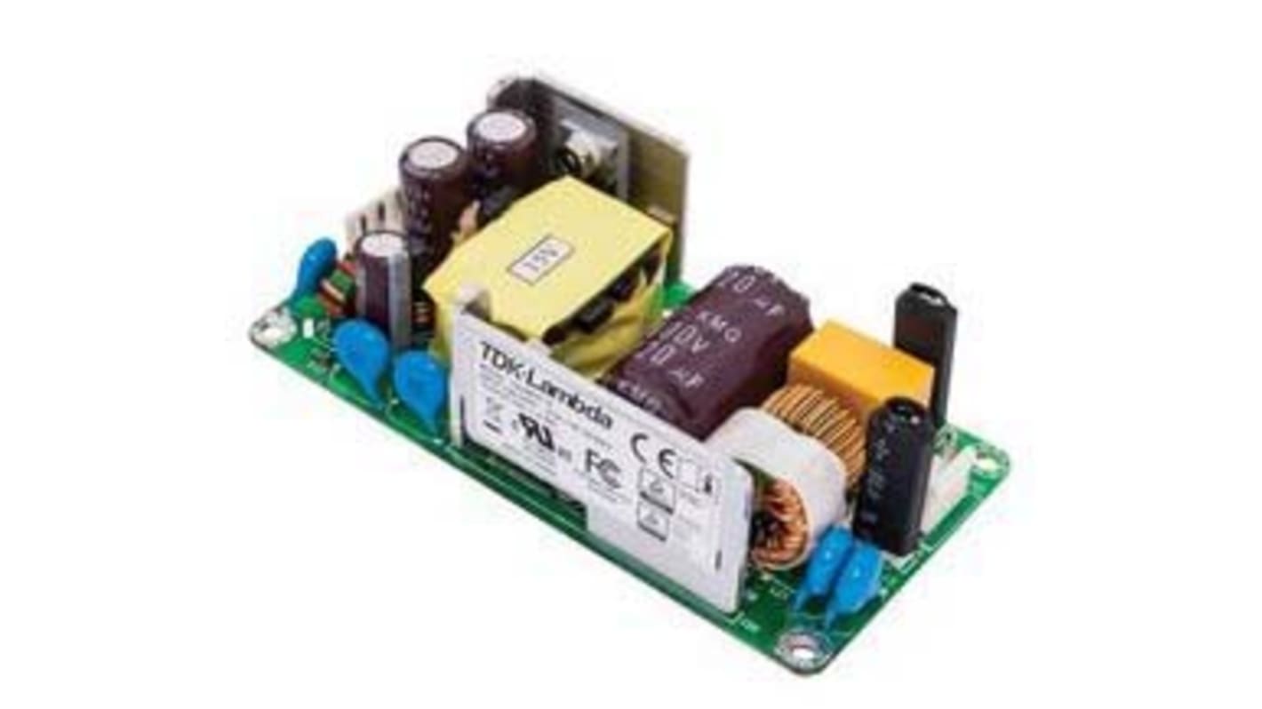 TDK-Lambda Switching Power Supply, CSS65A-48, 48V dc, 1.36A, 65W, 1 Output, 90 → 264V ac Input Voltage