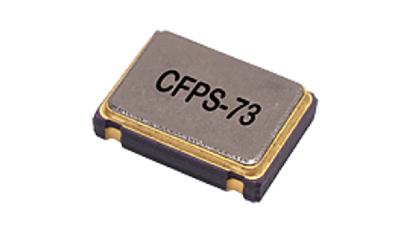Oscillatore LFSPXO018037, 12MHz, ±50ppm HCMOS SMD, 4 Pin Clock
