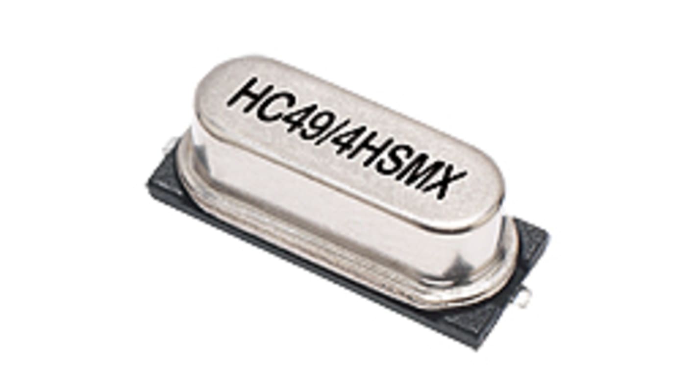 kristályegység 4.9152MHz, ±30PPM, 2-tüskés, SMD, 11.4 x 4.9 x 4.3mm cikkszám: IQD LFXTAL018153