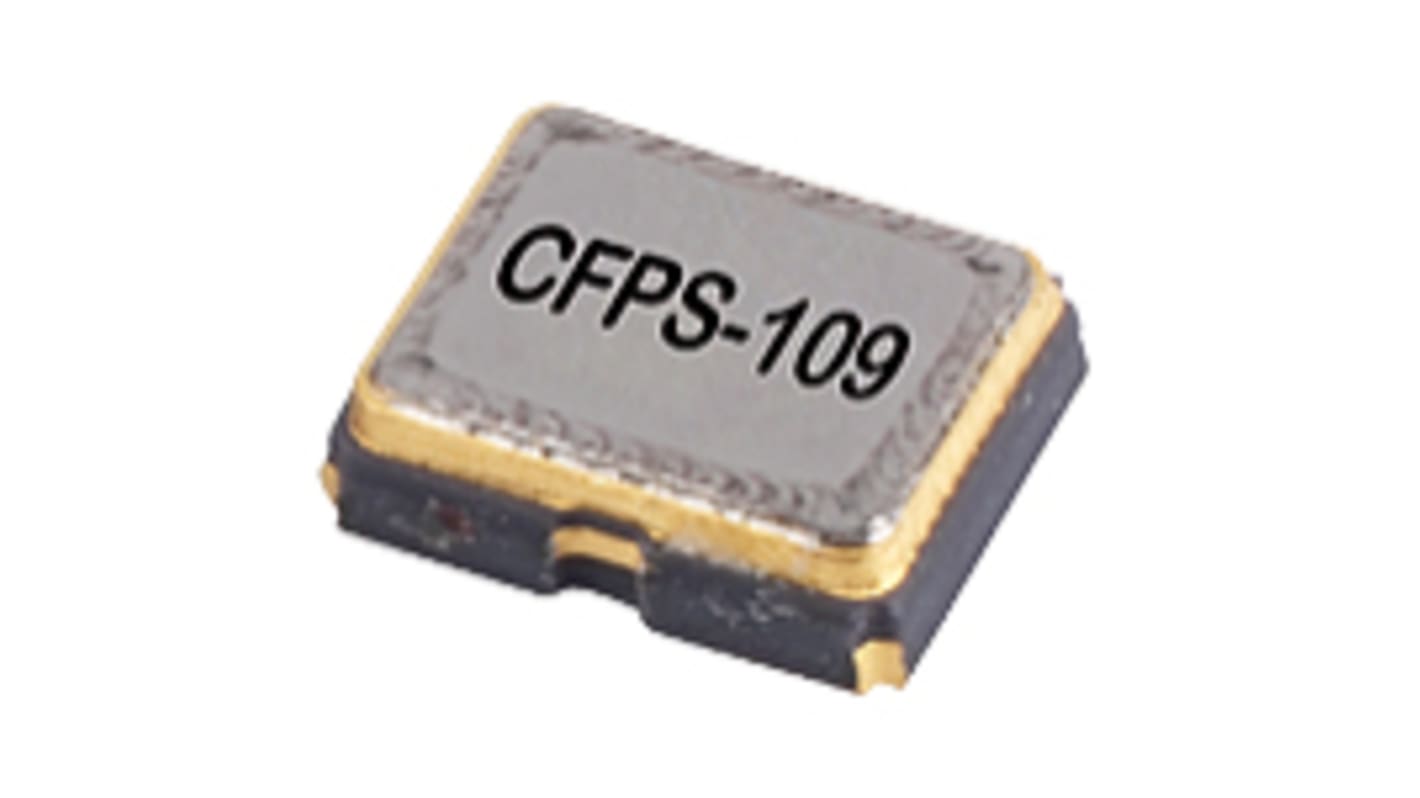 IQD Oszillator,Takt, 32,768kHz, ±50ppm, CMOS, SMD, 4-Pin, Oberflächenmontage, 2.6 x 2.1 x 0.95mm