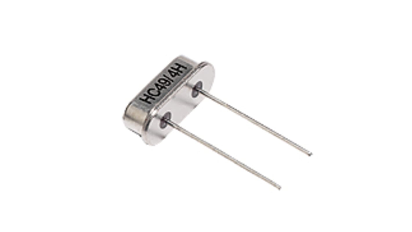 IQD 6MHz Crystal Unit ±30ppm HC49/4H 2-Pin 11.05 x 4.7 x 4.1mm