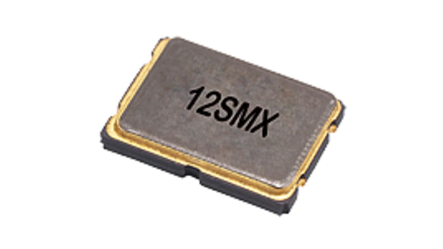 Unidad de cristal 16MHZ, ±30ppm, SMD, 4-Pin, 7.5 x 5.2 x 1.4mm