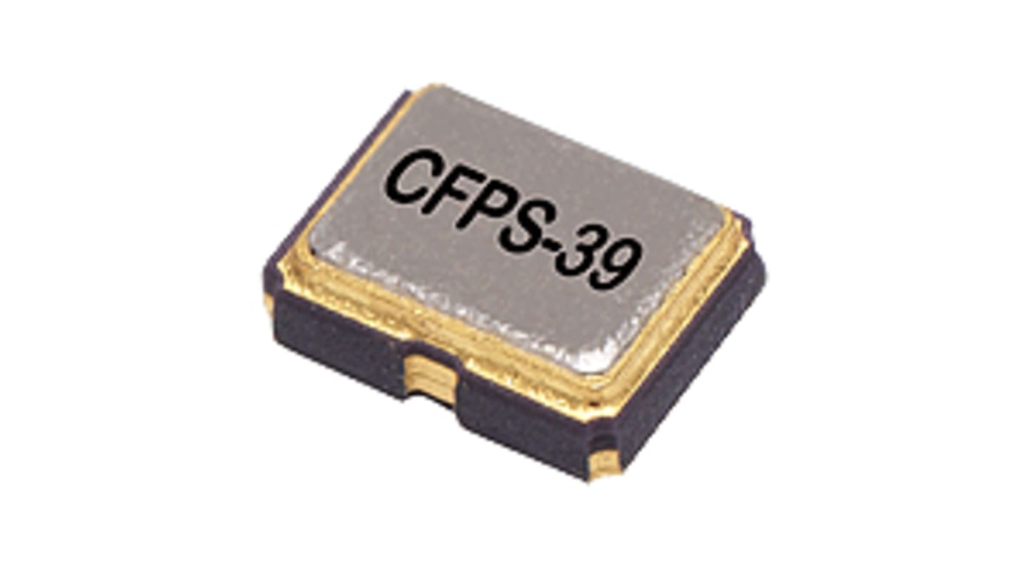 Oscillator, 48MHZ, ±50ppm CMOS SMD, 4 pines, 3.4 x 2.7 x 1.2mm Reloj