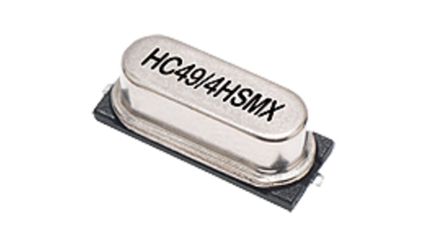 kristályegység 25MHz, ±30PPM, 2-tüskés, SMD, 11.4 x 4.9 x 4.3mm cikkszám: IQD LFXTAL010595