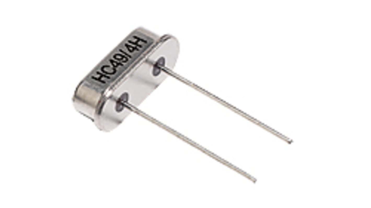 IQD 14.7456MHz Crystal Unit ±30ppm HC49/4H 2-Pin 11.05 x 4.7 x 4.1mm