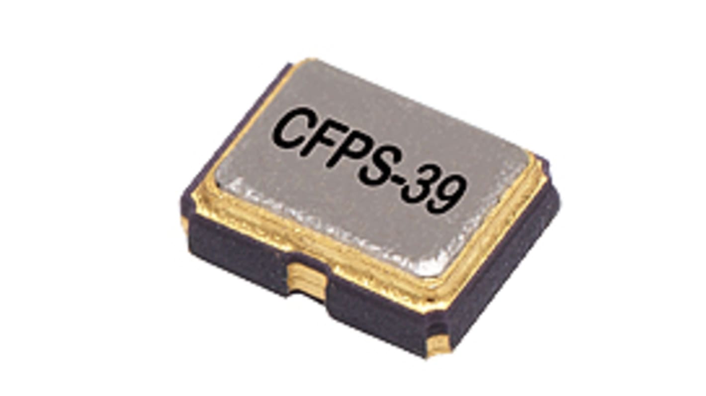 IQD Oszillator,Takt, 16MHz, ±50ppm, CMOS, SMD, 4-Pin, Oberflächenmontage, 3.4 x 2.7 x 1.2mm