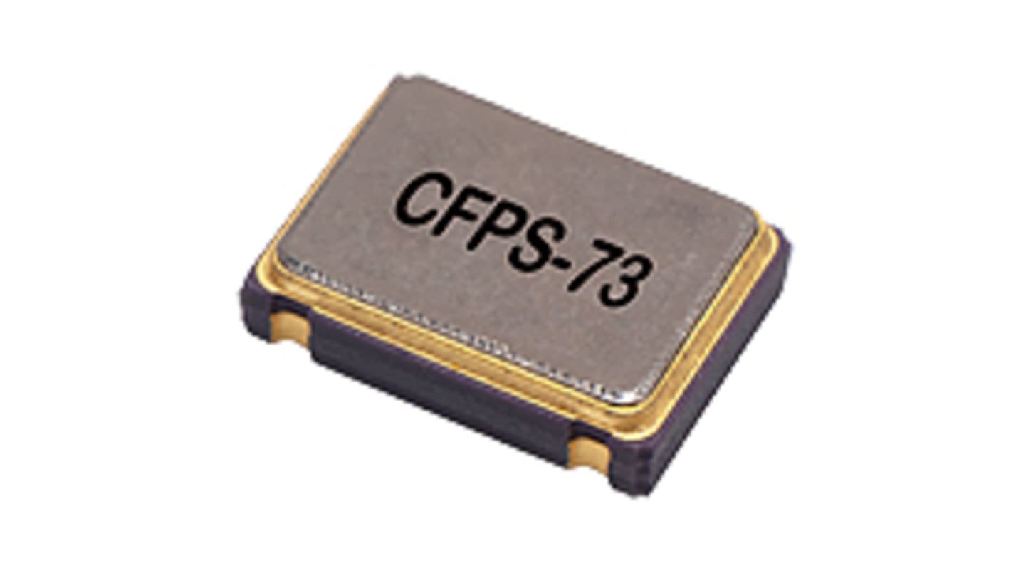Oscillatore LFSPXO018541, 24MHz, ±50ppm HCMOS SMD, 4 Pin Clock