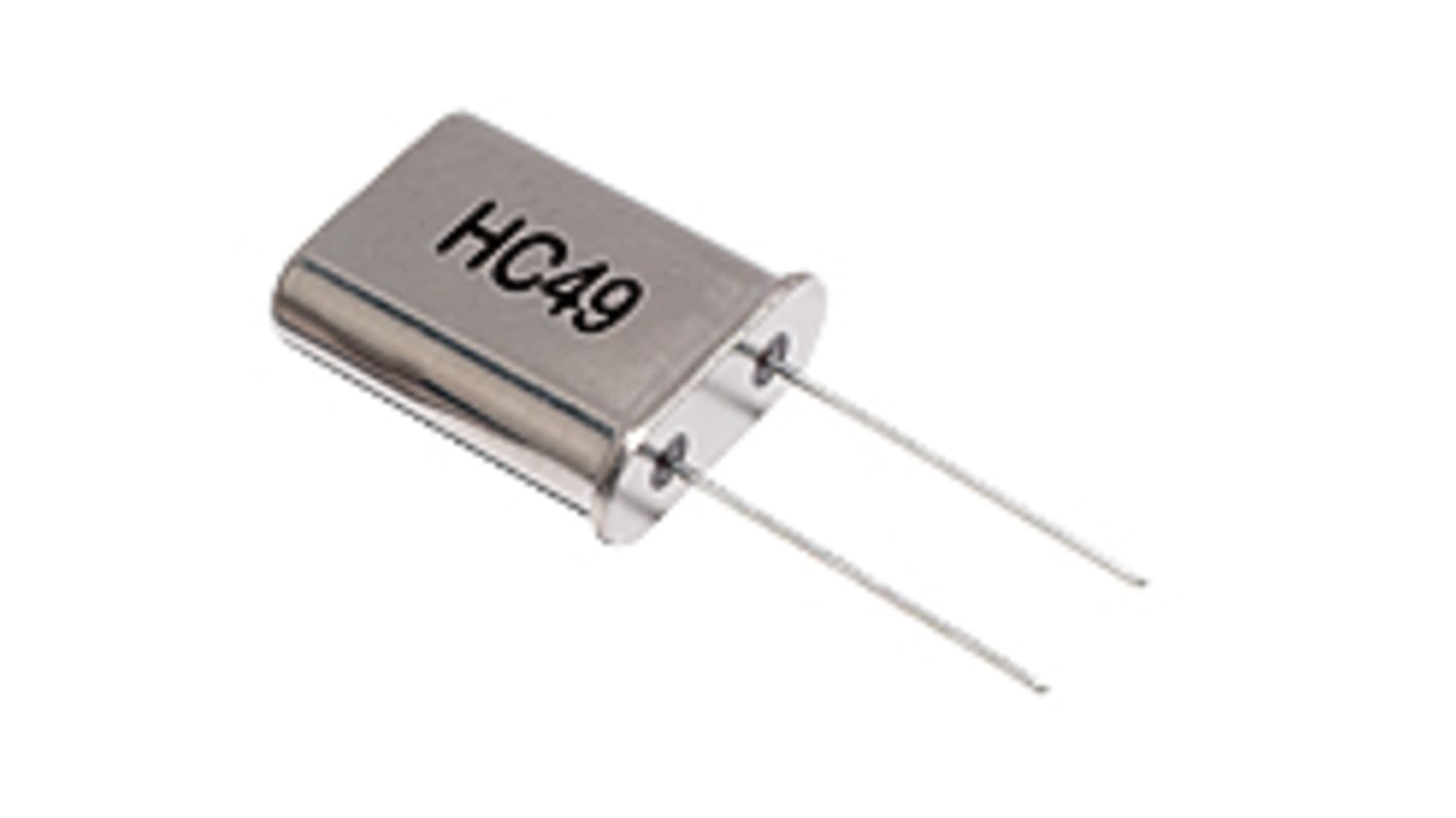 Résonateur à quartz HC49 IQD 2MHz Traversant 2 broches, 20pF