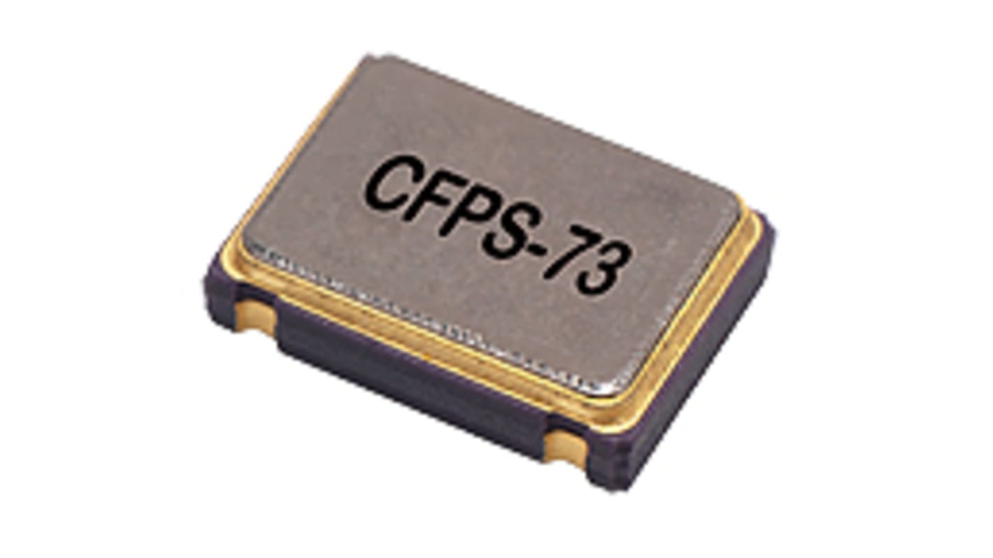 IQD, 100MHz Clock Oscillator, ±50ppm HCMOS, 4-Pin SMD LFSPXO009437