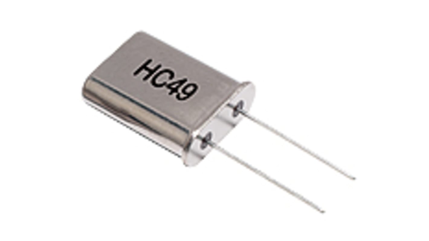 IQD 11.0592MHz Crystal Unit ±20ppm HC49 2-Pin 11.05 x 4.65 x 13.46mm