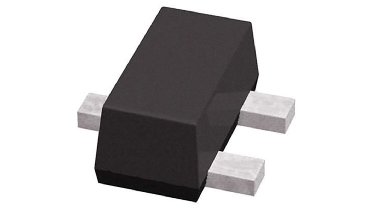 N-Channel MOSFET, 250 mA, 60 V, 3-Pin SC-75 ROHM RE1L002SNTL