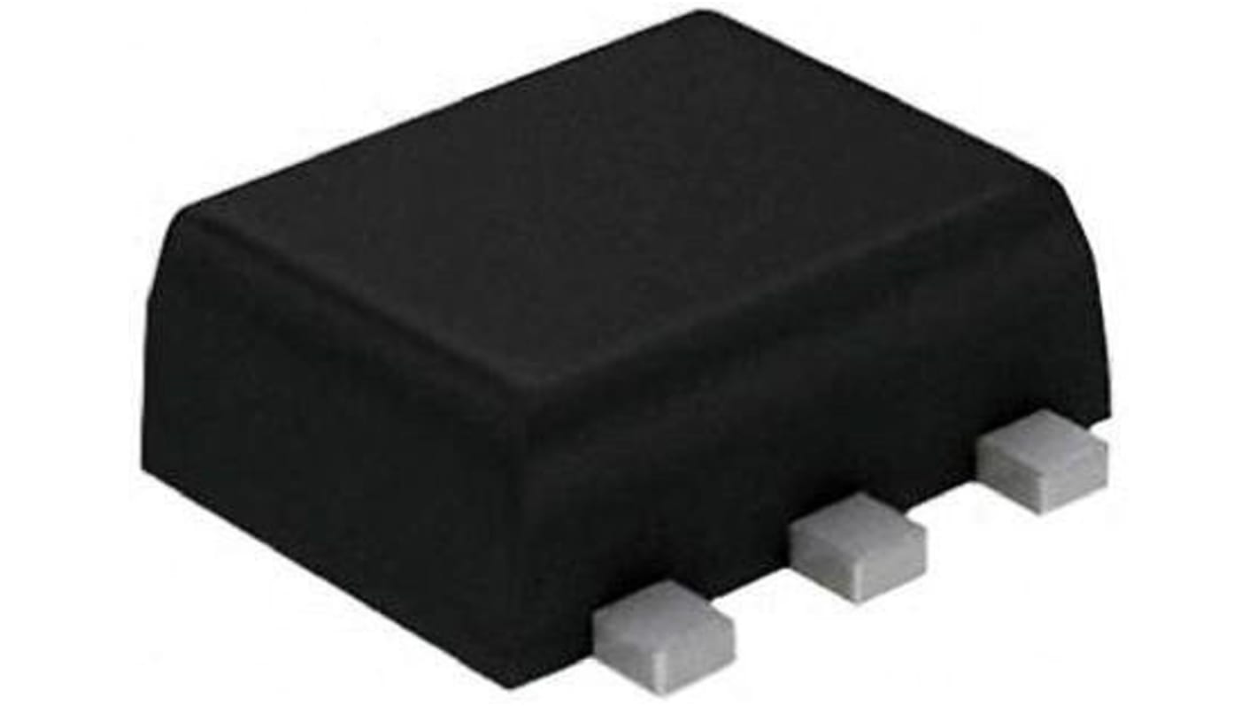 Dual P-Channel MOSFET, 2.5 A, 12 V, 6-Pin SOT-363T ROHM RAL025P01TCR