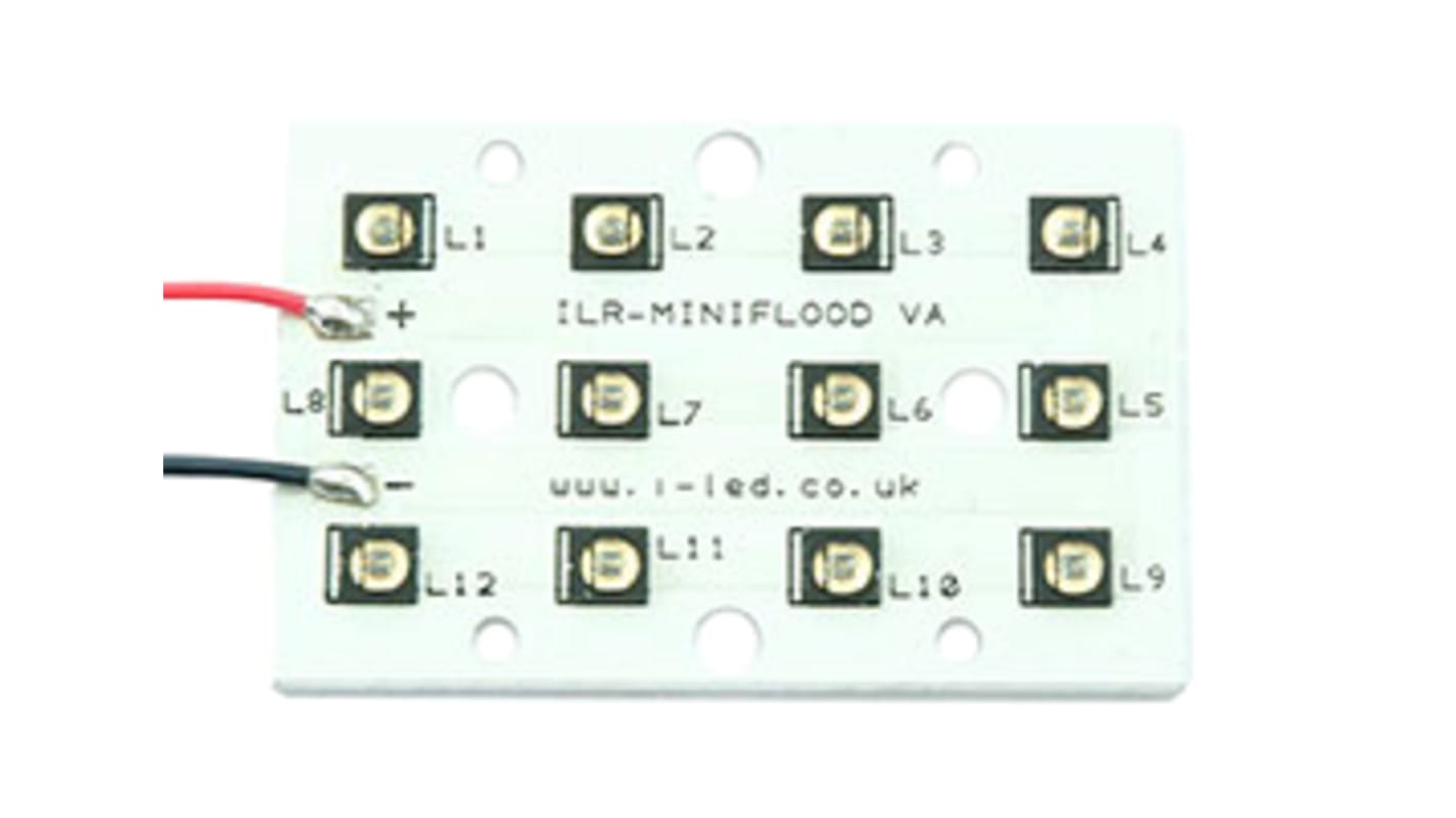 LED infrarouge, ILS, ILR-IO12-85SL-SC211-WIR200., 12 LEDs, CMS, 850nm