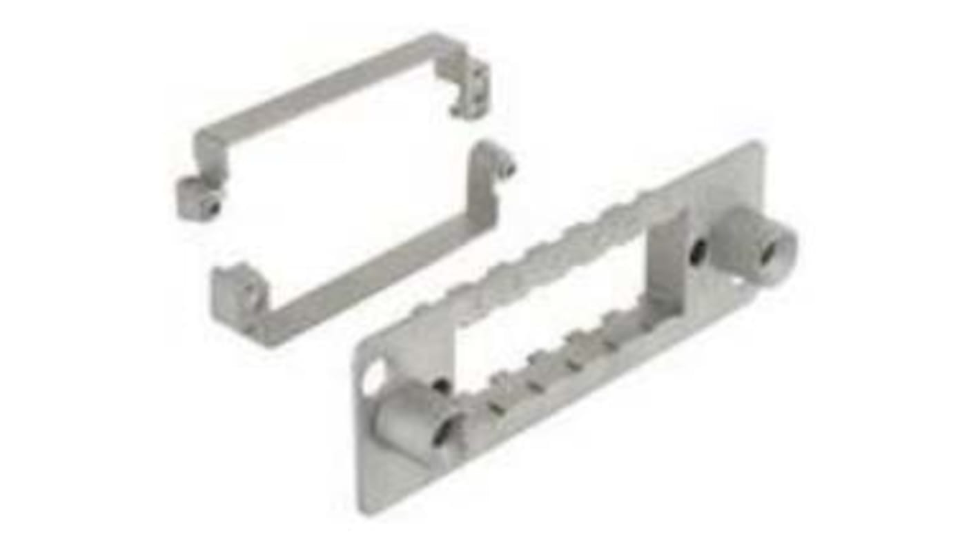 Harting Han-Modular Docking-Rahmen für Stromversorgungssteckverbinder in robuster Ausführung, 156 x 52 x 32.5 mm