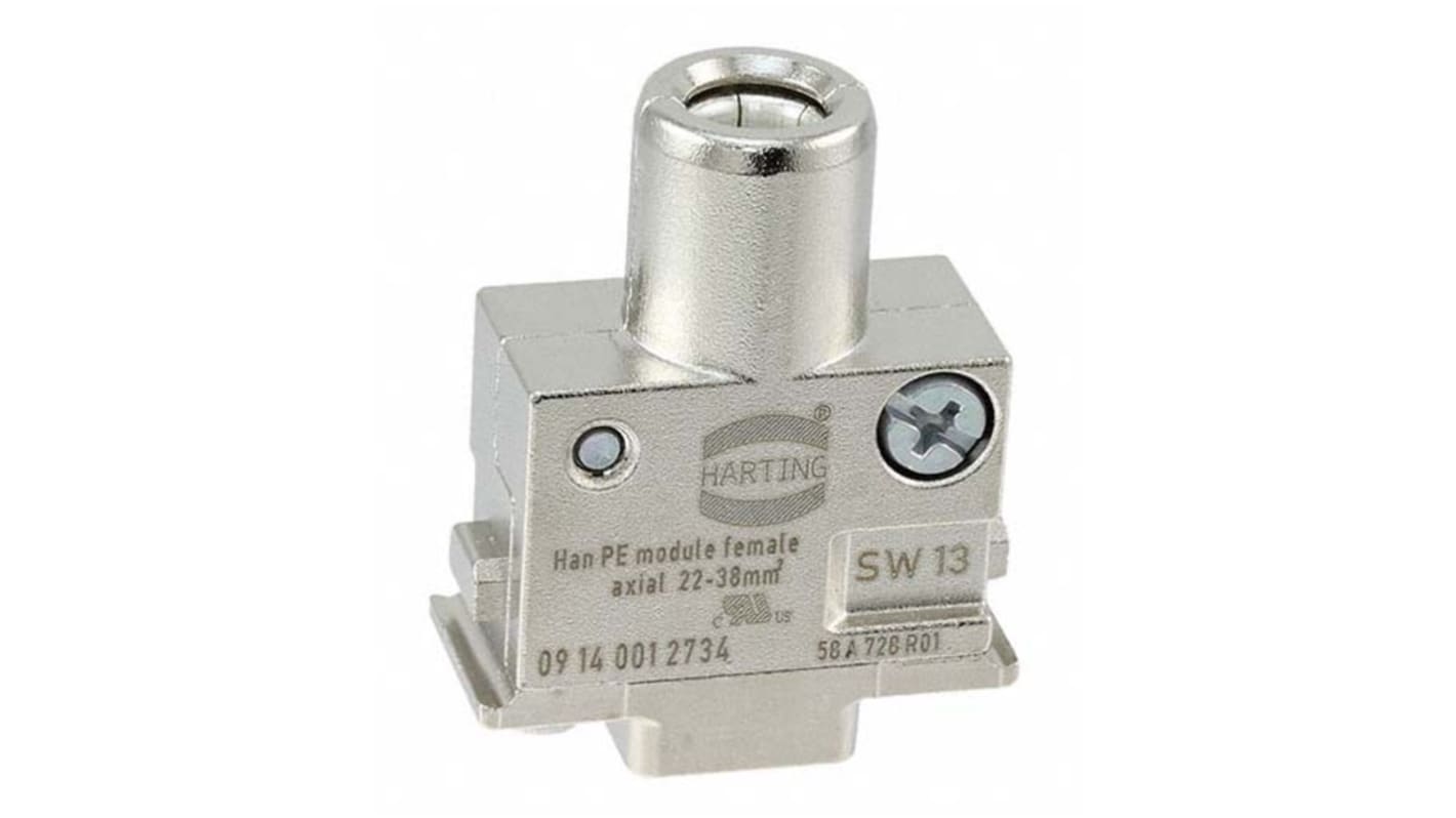 Harting Han PE-Module, Female, Han-Modular, Cable Mount