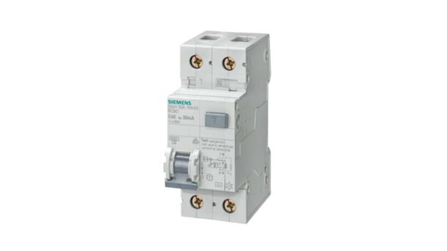 Siemens FI / LS 6 KA, 4P Typ A, 30 MA, C-Char, In: 16A Un: 400 V - 10