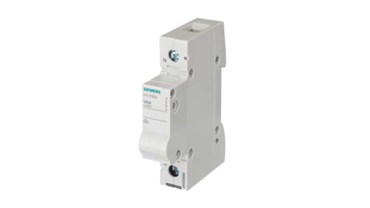 Interruttore di isolamento Siemens 5TL1192-3 serie 5TL1, 1P, per guida DIN