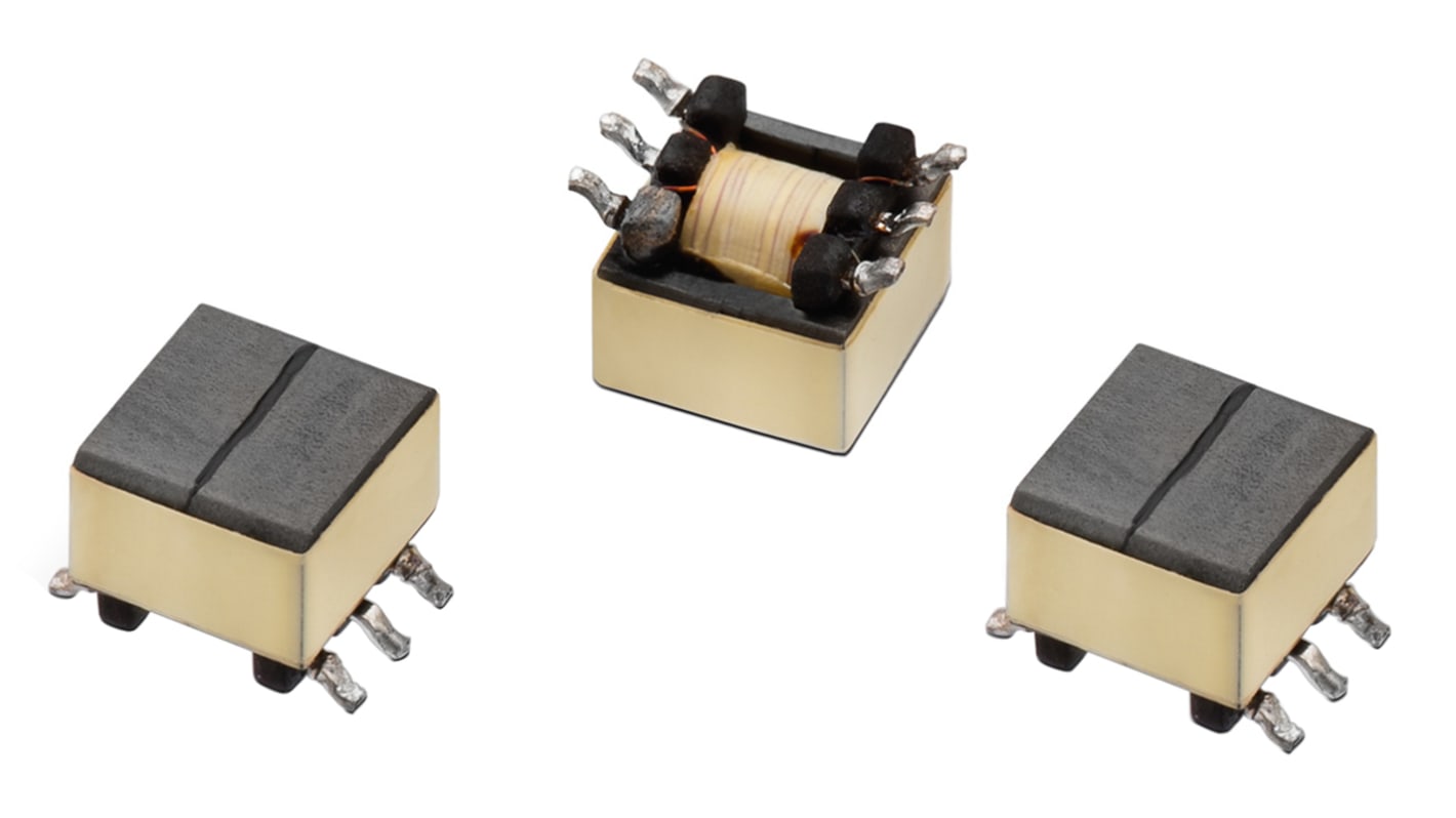 Wurth Elektronik Surface Mount Pulse Transformer 2.5:1 Turns Ratio, 730mΩ Prim. Resistance