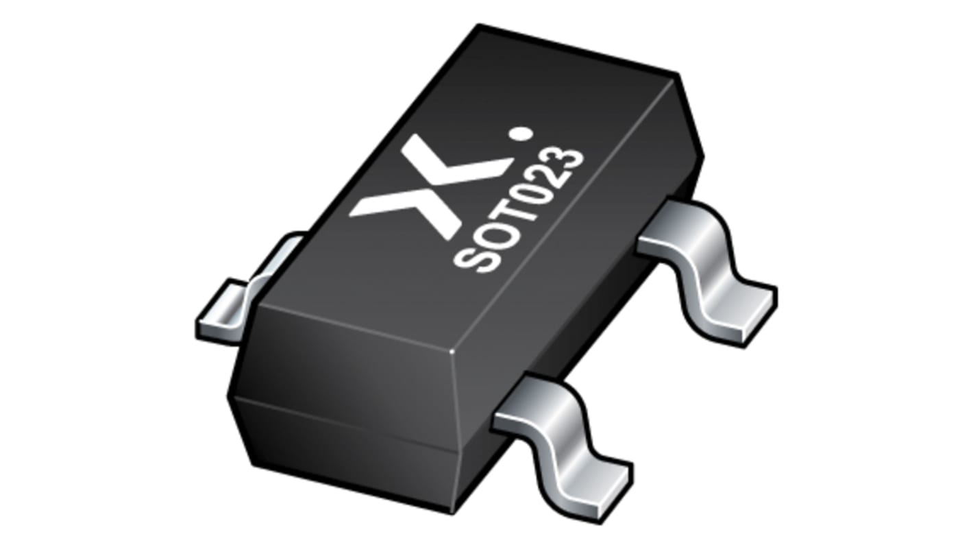 Nexperia Zenerdiode Einfach 1 Element/Chip SMD 4V / 250 mW max, TO-236AB 3-Pin
