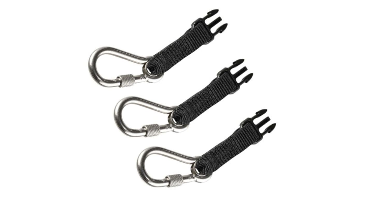 Ergodyne Edelstahl Karabiner, zur Höhensicherung, bis 0.46kg