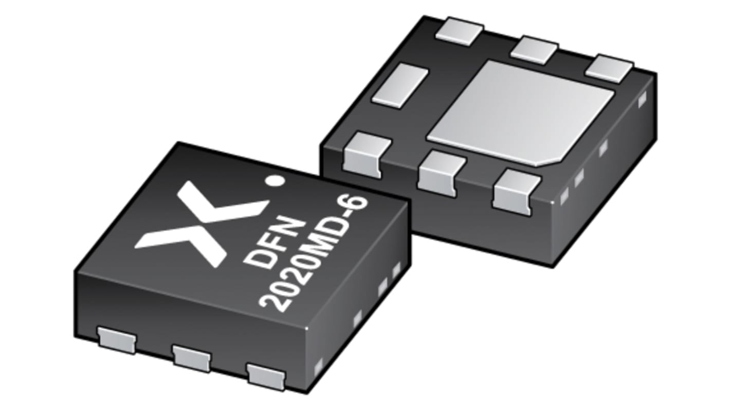 Nexperia Nチャンネル MOSFET80 V 4.1 A 表面実装 パッケージDFN2020 8 ピン