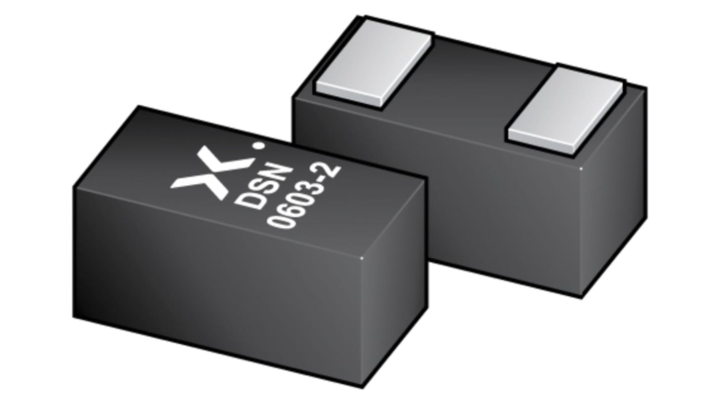 Nexperia ESD-Schutzdiode Bi-Directional Dual 5.5V 6V min., 2-Pin, SMD 3.3V max DSN0603