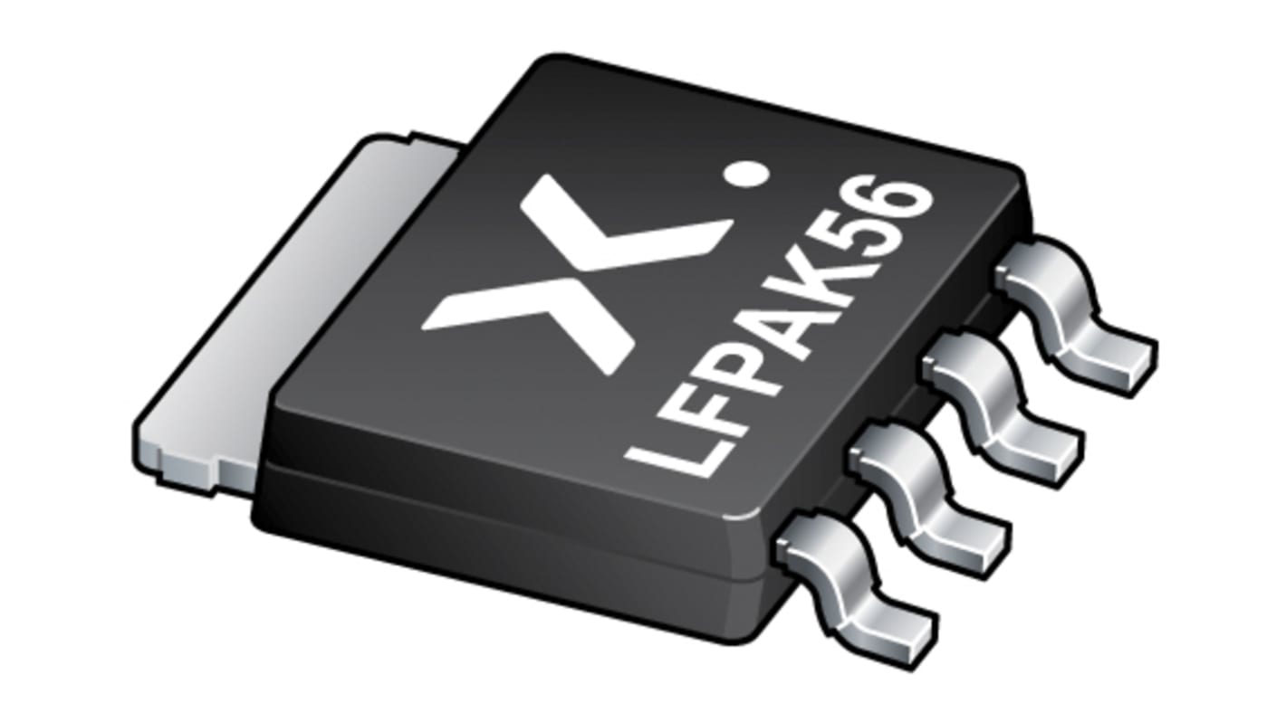 Nexperia PHPT61003NYX NPN Transistor, 3 A, 100 V, 4 + Tab-Pin LFPAK56, SOT669
