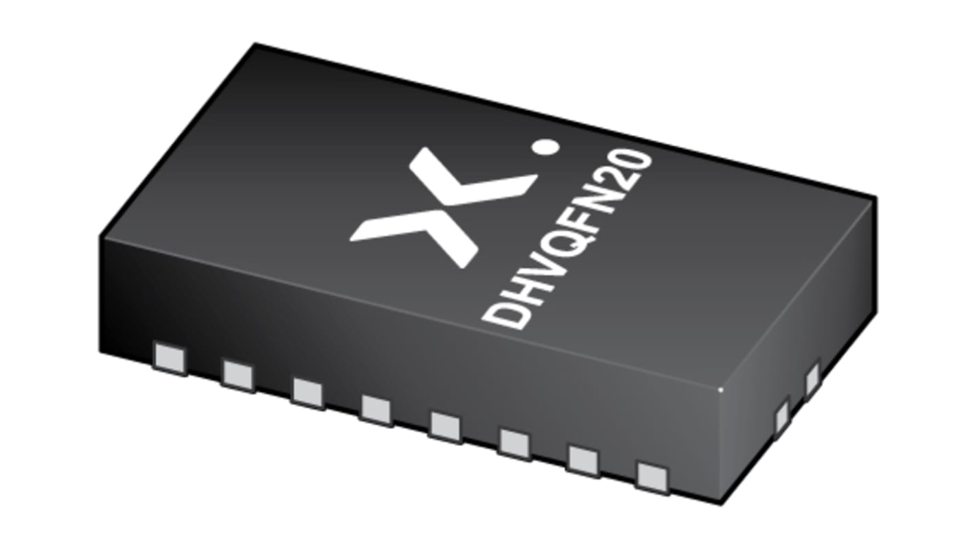 Nexperia 74LVC245ABQ,115, 18 Bus Transceiver, 18-Bit Non-Inverting CMOS, TTL, 20-Pin DHVQFN
