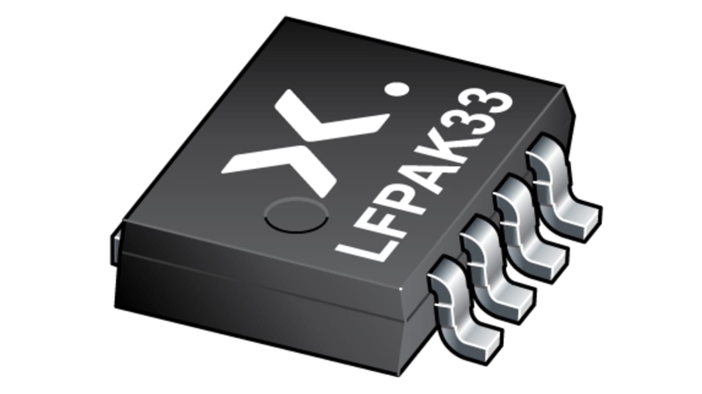 Nexperia Nチャンネル MOSFET60 V 61 A 表面実装 パッケージLFPAK33 4 ピン