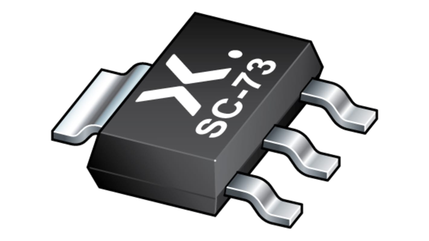 Transistor, PNP Simple, -3 mA, -60 V, SOT-223 (SC-73), 4 broches