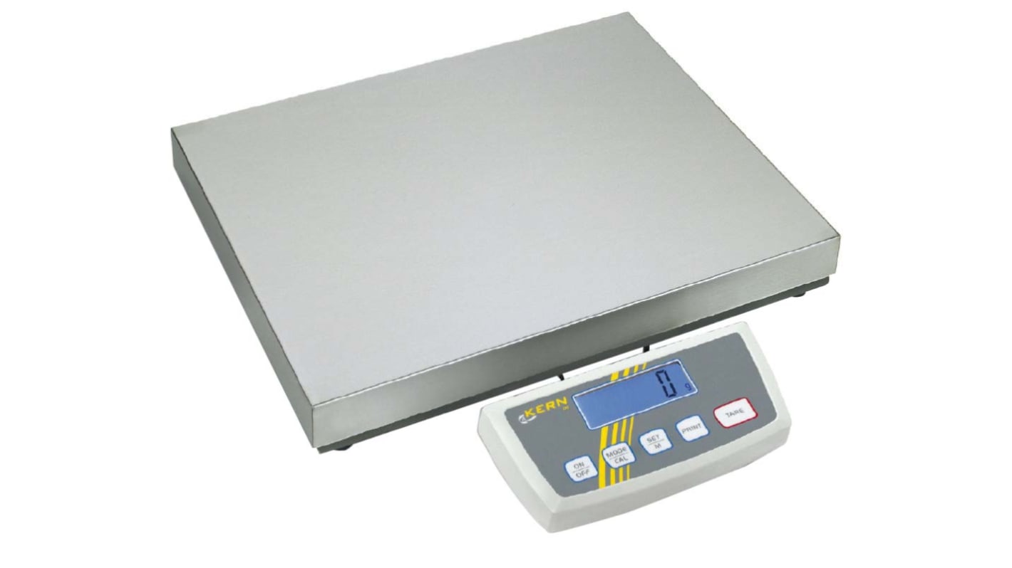 Kern DE 120K10A Platform Weighing Scale, 120kg Weight Capacity, With RS Calibration