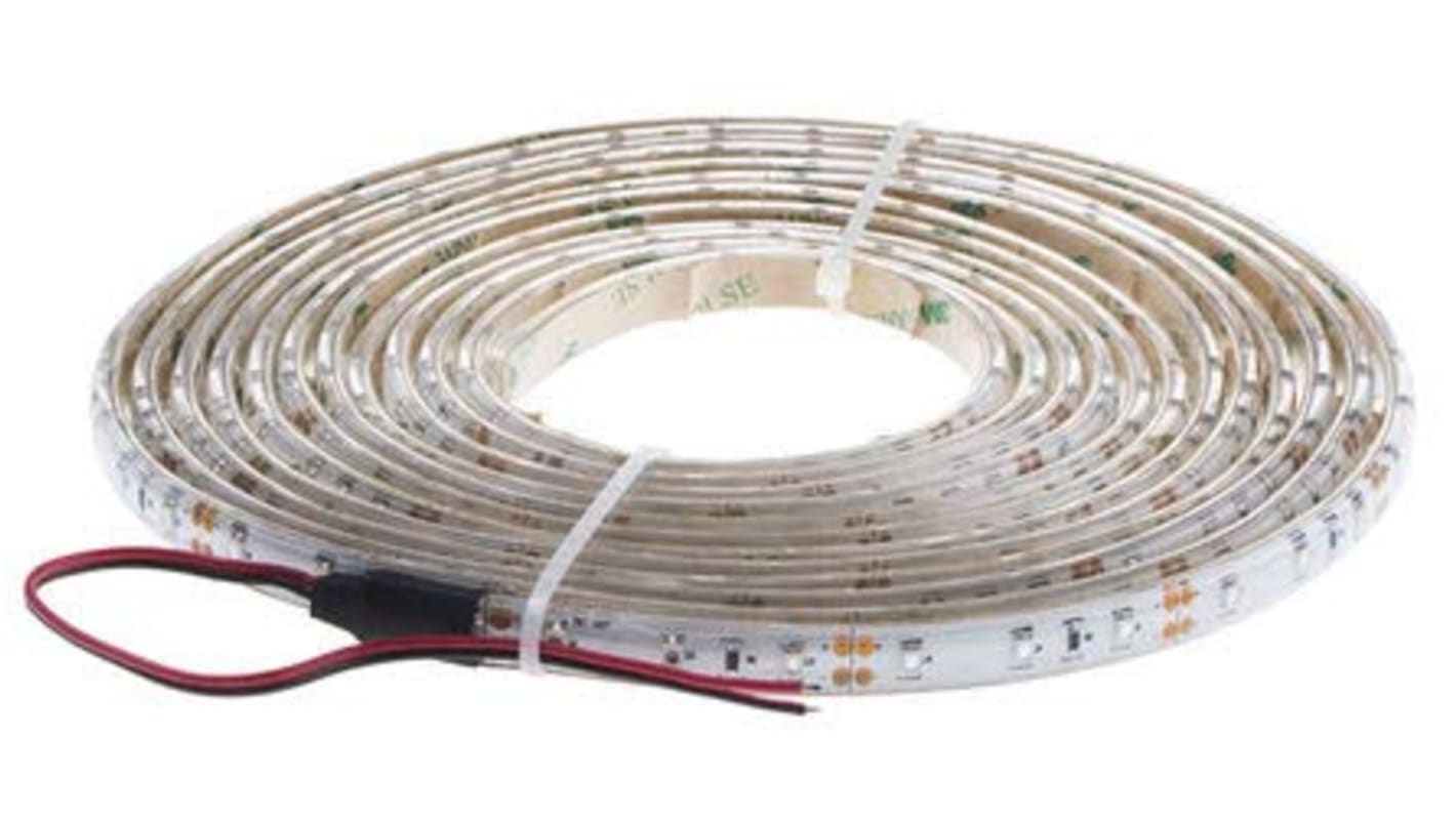 RS PRO 12V Blue LED Strip Light, 5m Length