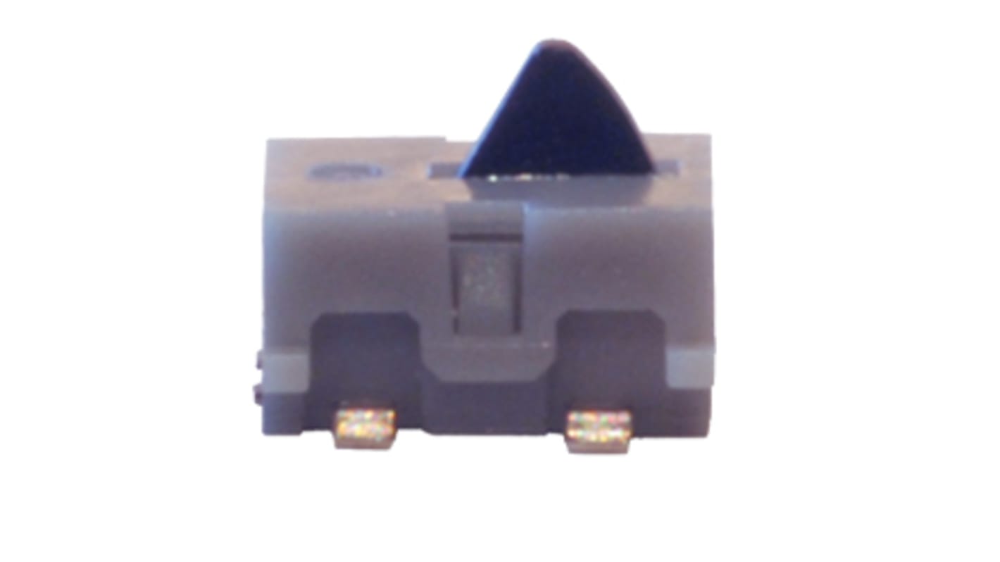 Przełącznik detekcyjny, typ: Przełącznik kątowy dwustabilny, SPST, 1 mA przy 5 V DC, montaż: Montaż powierzchniowy,