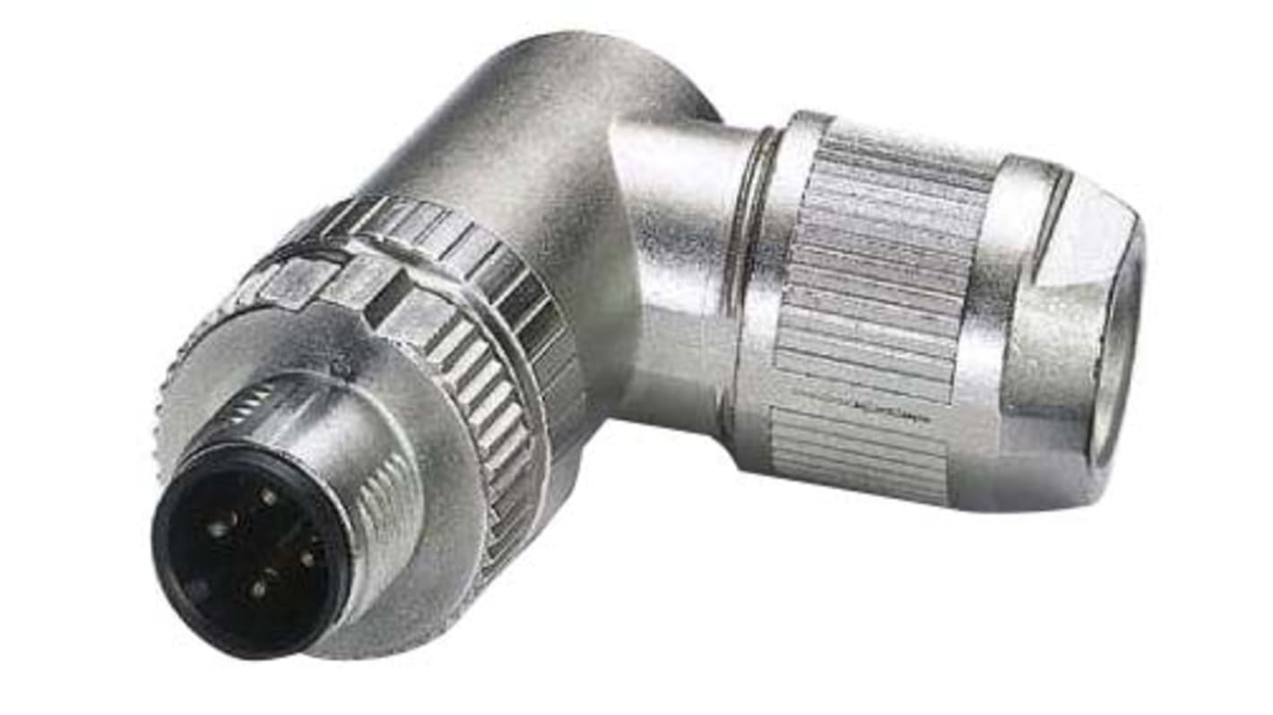 Phoenix Contact Circular Connector, 4 Contacts, Cable Mount, M12 Connector, Socket, Male, IP65, IP67, SACC Series