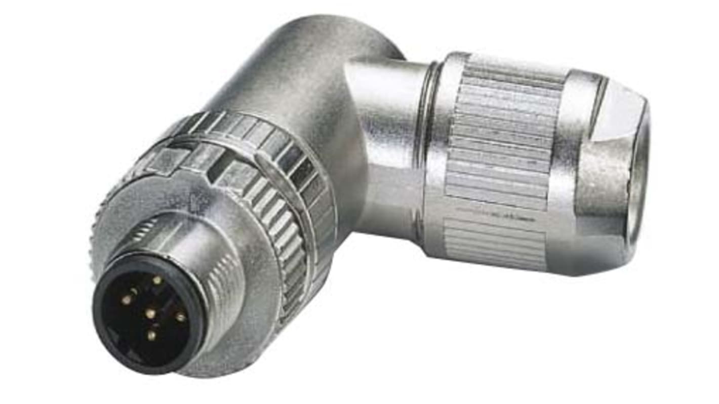 Phoenix Contact Circular Connector, 3 Contacts, Cable Mount, M12 Connector, Socket, Male, IP65, IP67, SACC Series