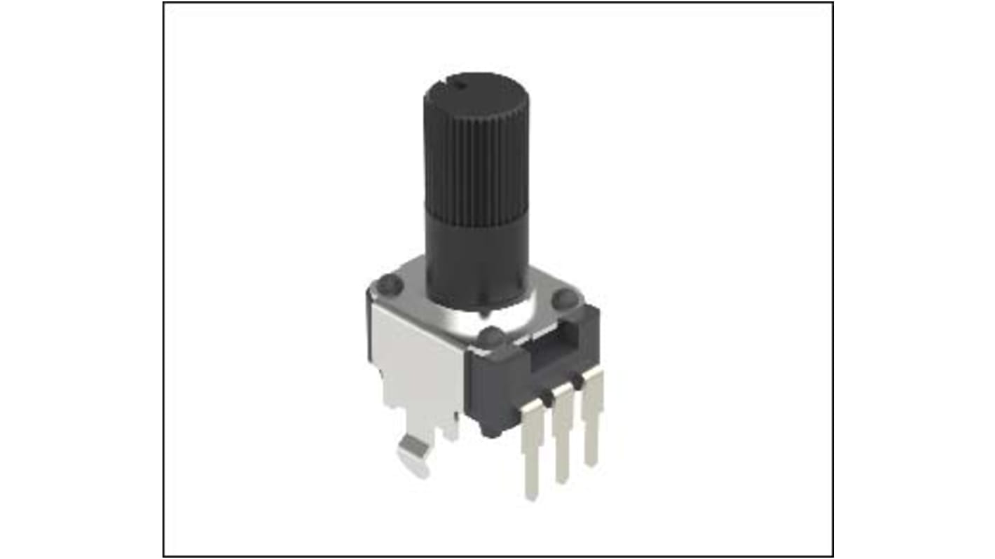 Alps Alpine RK09K THT  Dreh Potentiometer 10kΩ ±20% / 0.05W , Schaft-Ø 6 mm