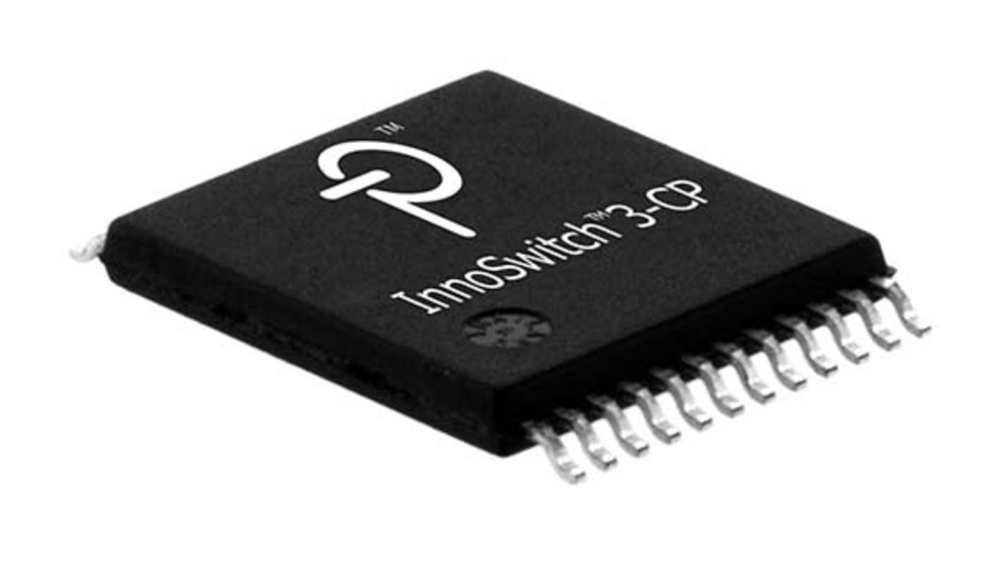 Convertitore MOSFET INN3275C-H201-TL, 1, 265 V c.a., Flyback Controller, 80 kHz, InSOP-24D, 16-Pin