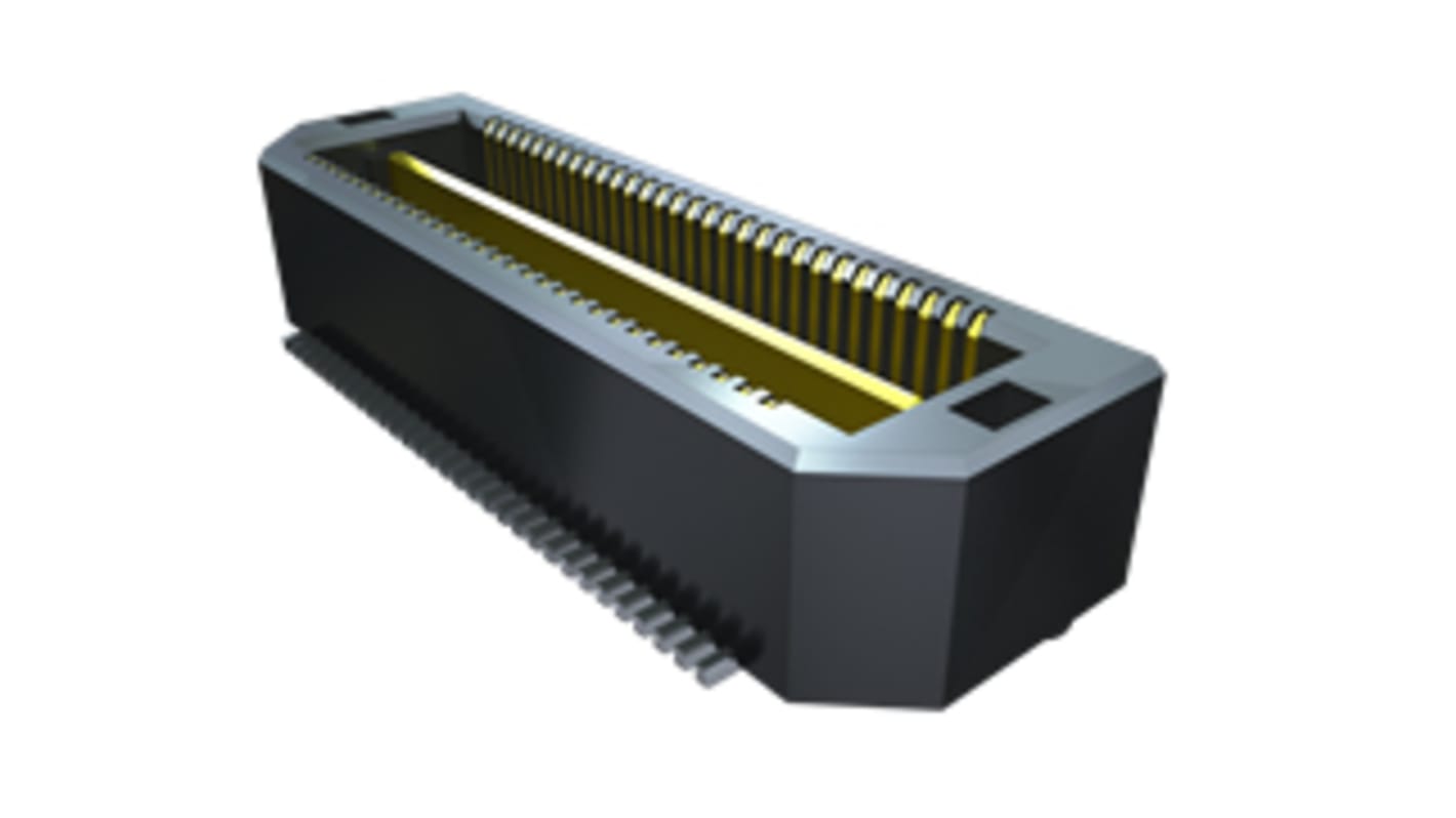 Conector macho para PCB Samtec serie QTH de 120 vías, 2 filas, paso 0.5mm, para soldar, Montaje Superficial