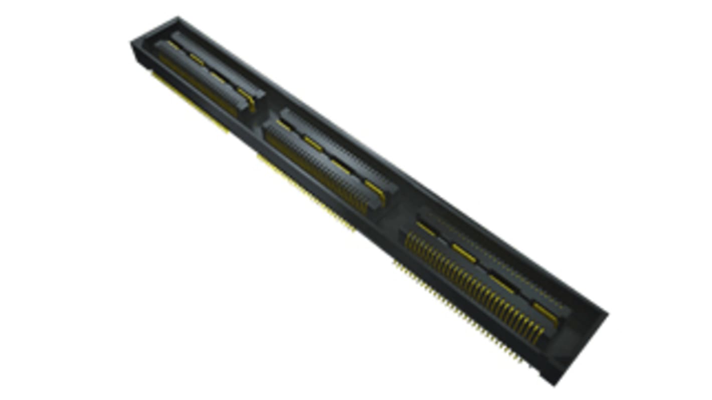 Conector hembra para PCB Samtec serie QSH, de 40 vías en 2 filas, paso 0.5mm, 175 V, 25A, Montaje Superficial, para