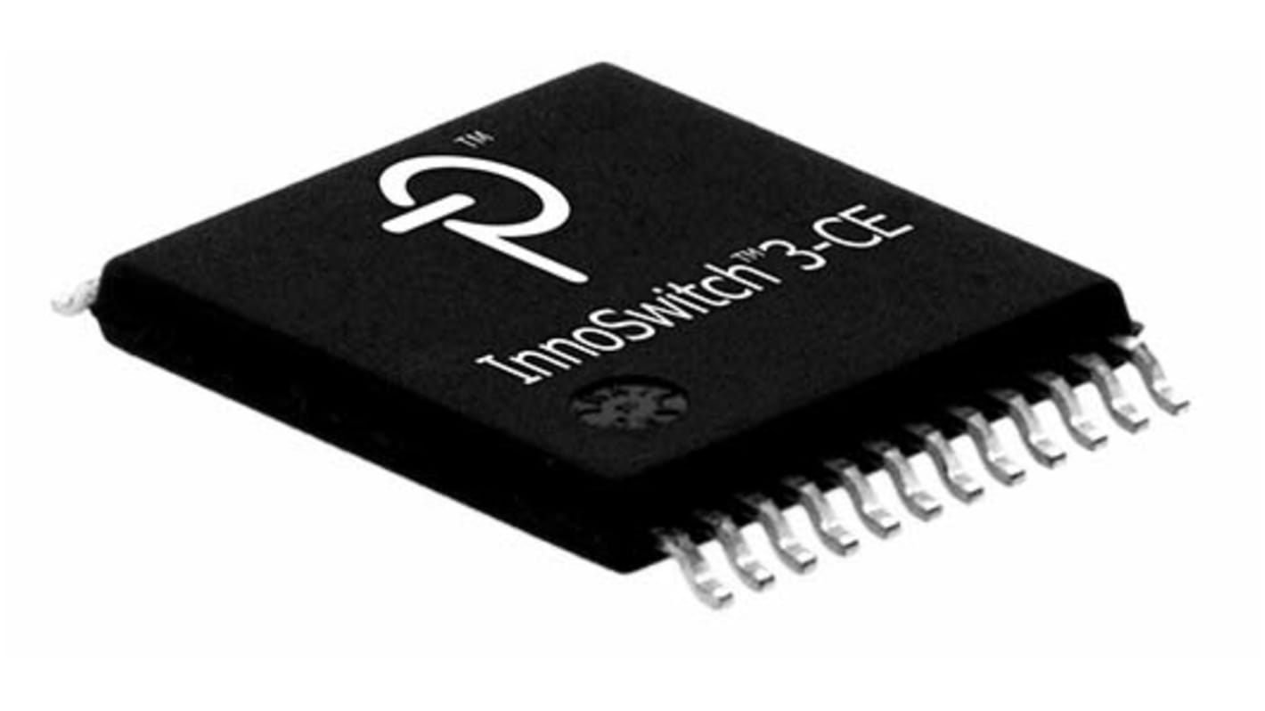 Power Integrations INN3163C-H101-TL, MOSFET Controller 90 kHz 16-Pin, InSOP-24D