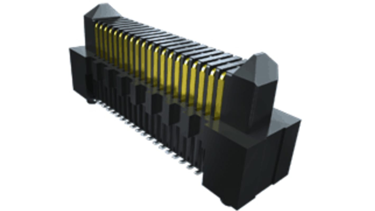 Conector macho para PCB Samtec serie ERM8 de 80 vías, 2 filas, paso 0.8mm, para soldar, Montaje Superficial