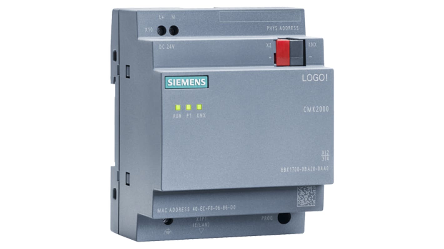 Siemens Kommunikációs modul LOGO!, Ethernet, DIN-sín, 24 V DC