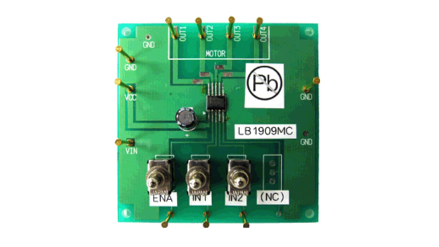 onsemi LB1909MC-BH Evaluierungsplatine, Stepper Motor Driver IC Evaluation Board