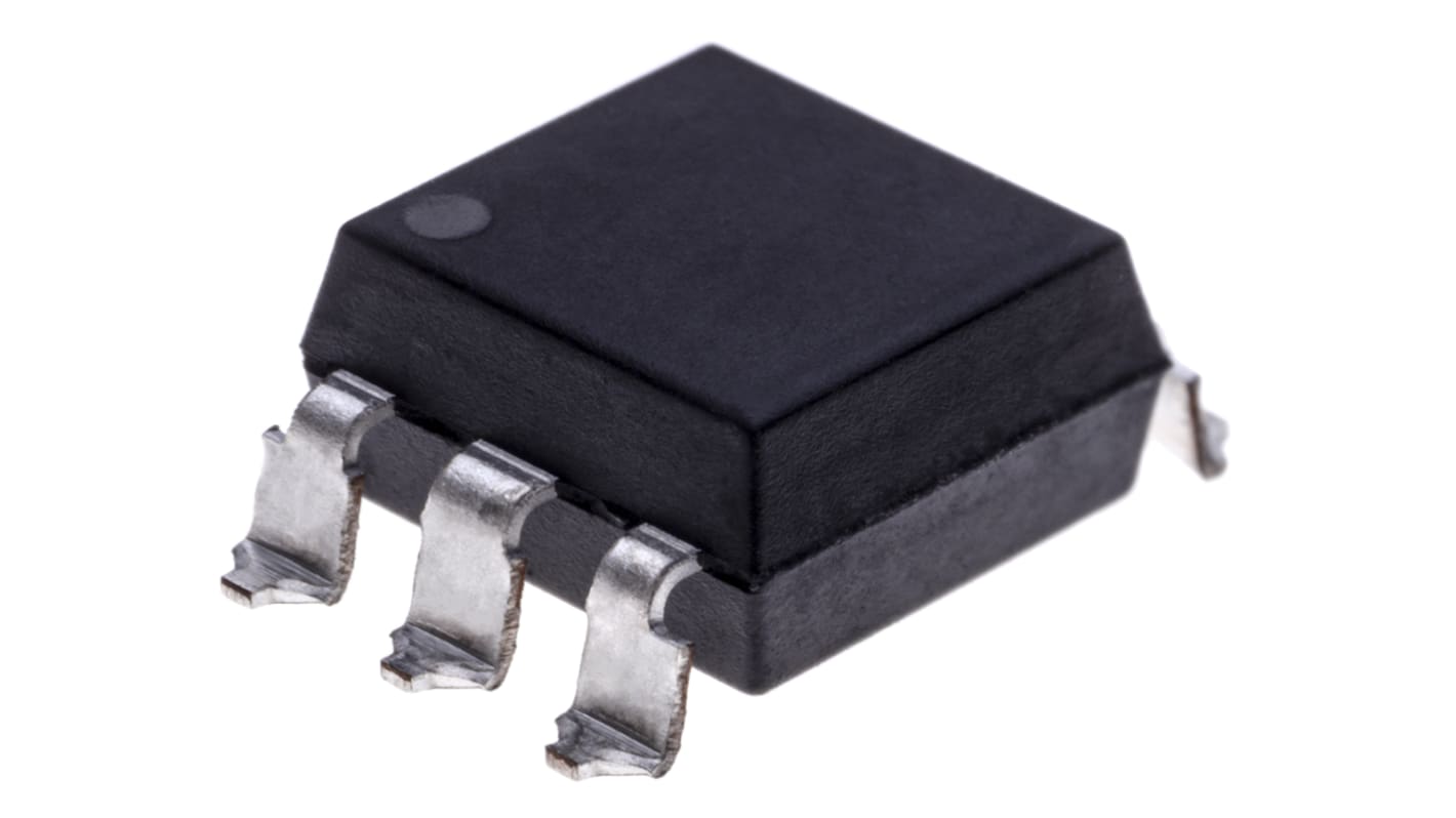 Isocom TLP521 SMD Optokoppler AC-In / NPN-Fototransistor-Out, 4-Pin DIP, Isolation 5300 Vrms